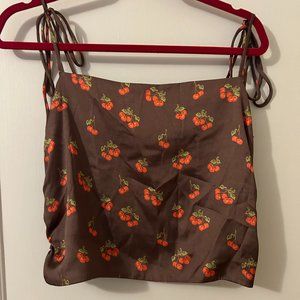 Urban Outfitters Cherry Top